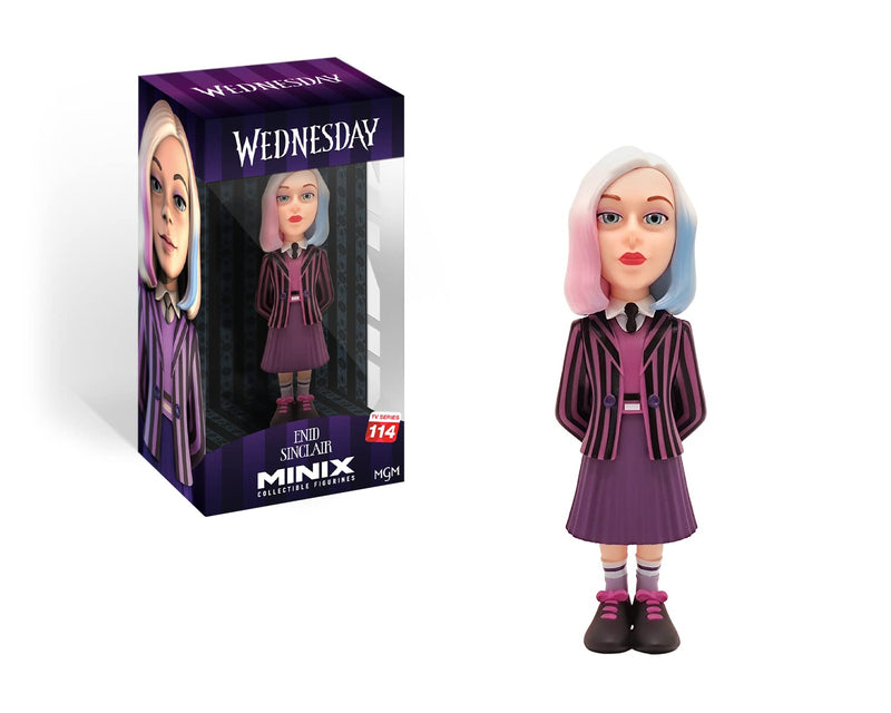 Bandai Minix Enid Sinclair Model | Collectable Enid Figure From The Wednesday TV Series | Bandai Minix Wednesday Toys Range | Collect Your Favourite Wednesday Figures From The Series