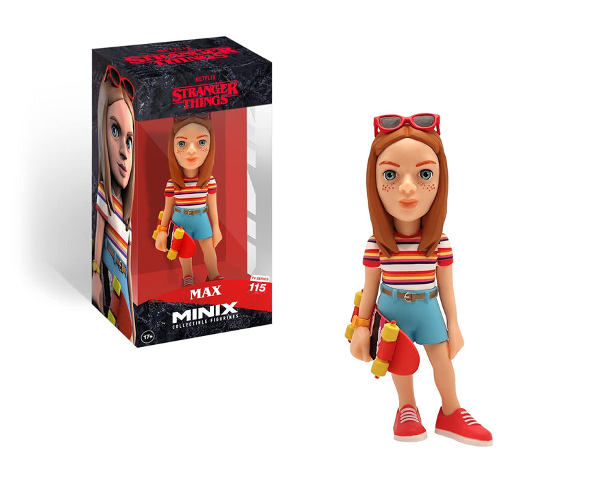 MINIX Collectible Figurines, Figur: Stranger Things – Max, 12 cm Sammelfigur, Ab 17+ Jahren, Deutsch