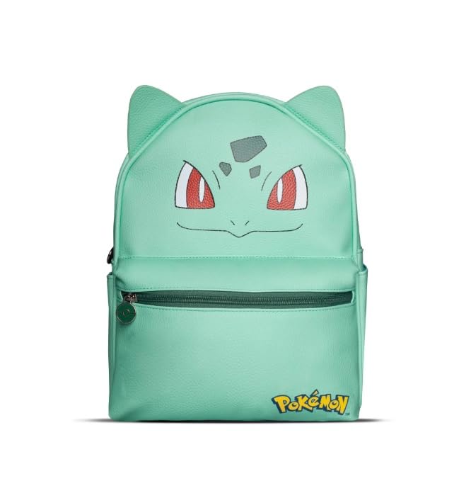 Difuzed Unisex's Pokémon-Novelty Mini Backpack-Bulbasaur, one Size