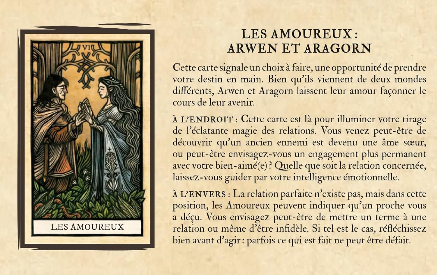 Le Seigneur des Anneaux, le jeu de tarot
