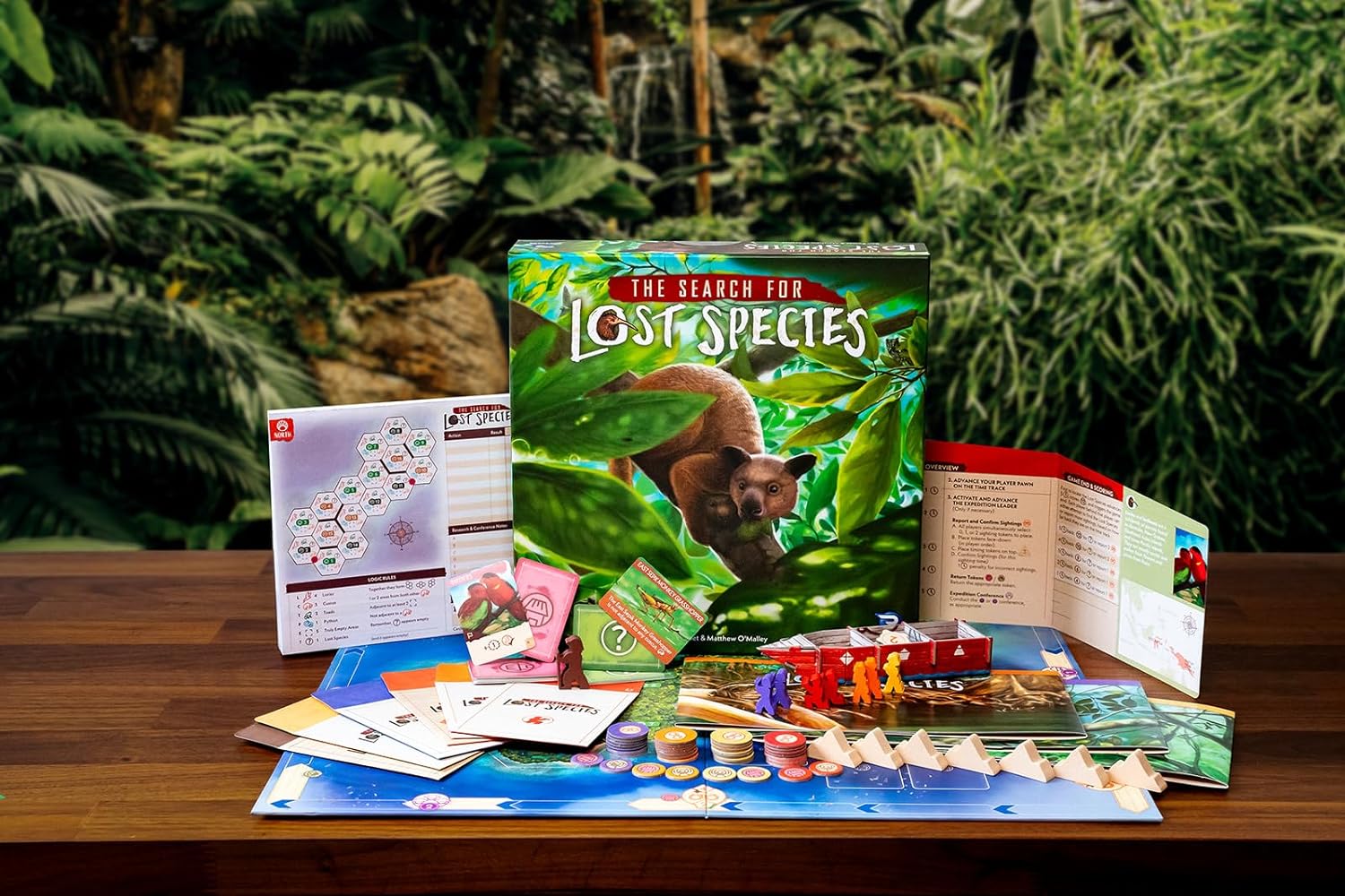 Renegade Game Studios | La ricerca delle specie perdute | Gioco da tavolo | Età 13 Plus | 1-4 giocatori | Tempo di gioco: 60-75 minuti