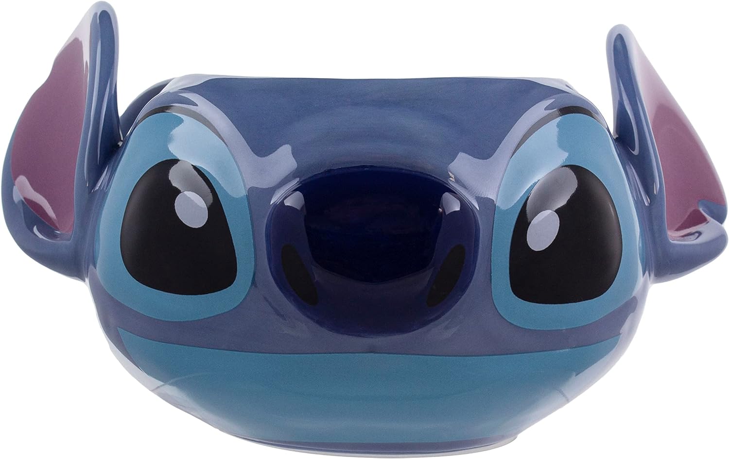Stitch Tassenform - Offiziell lizenziertes Disney-Merchandise, handbemalte Lilo & Stitch Keramiktasse, 450 ml (15 oz