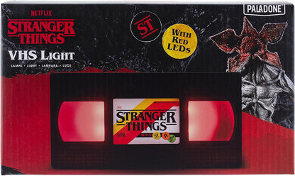 Paladone Stranger Things VHS Logo Light, Officially Licensed Merchandise, Black (TRAN9948ST