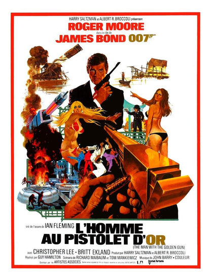 James bond 007 / roger moore - 7 films