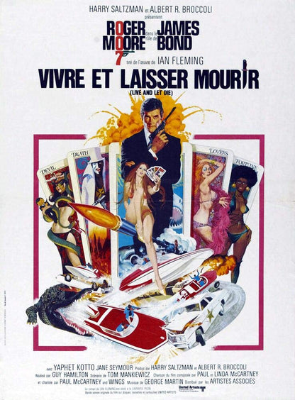 James bond 007 / roger moore - 7 films