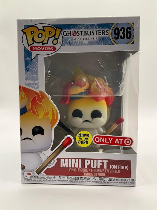 Funko GHOSTBUSTERS - POP N° 936 - Mini Puft on Fire GITD SPECIAL EDITION