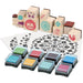 Vilac - Mandala Stamp Set, 8221, Multi-Coloured