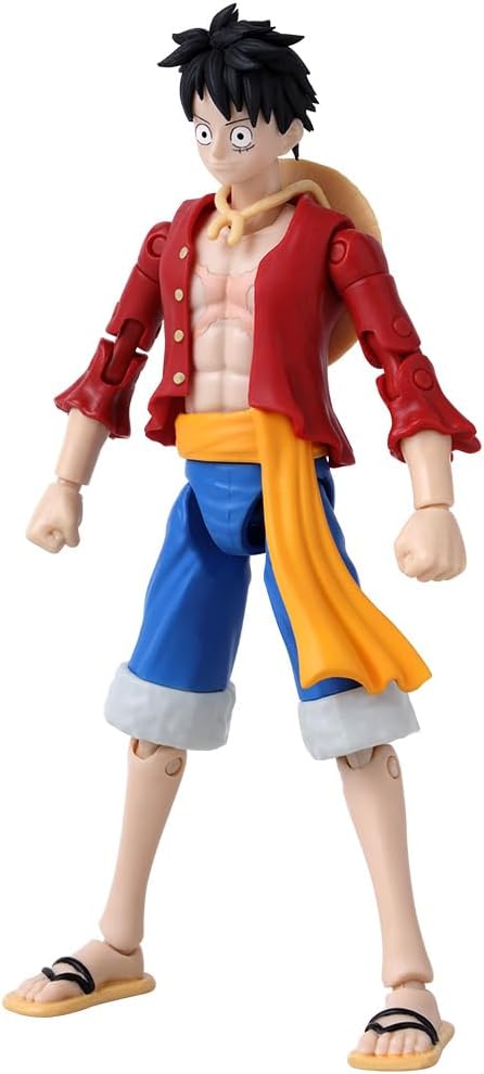 BANDAI Figura Anime Heroes de Luffy One Piece de 17 cm, Multicolor (Modelo 37008) - Coleccionable