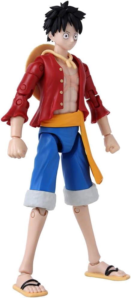 BANDAI Figura Anime Heroes de Luffy One Piece de 17 cm, Multicolor (Modelo 37008) - Coleccionable