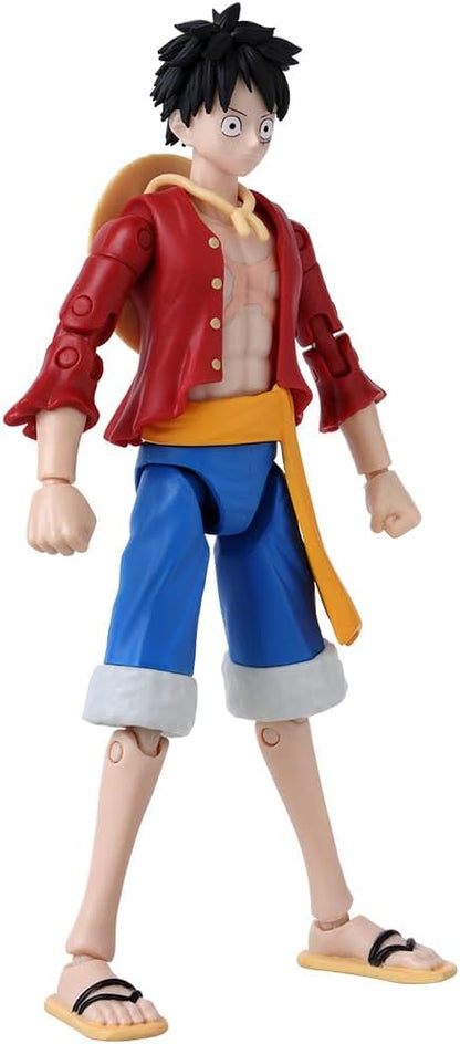 BANDAI Figura Anime Heroes de Luffy One Piece de 17 cm, Multicolor (Modelo 37008) - Coleccionable