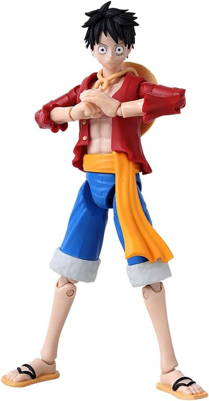 BANDAI Figura Anime Heroes de Luffy One Piece de 17 cm, Multicolor (Modelo 37008) - Coleccionable