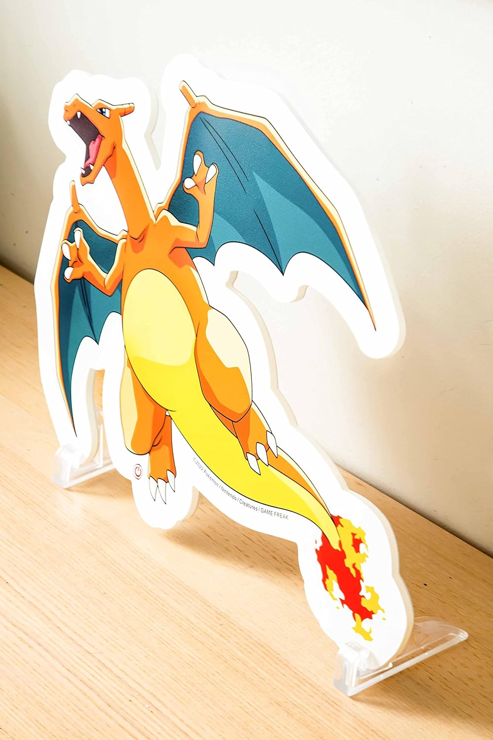 Pokemon LED Wandleuchte Glurak 30 cm