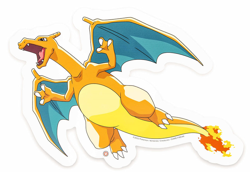 Pokemon LED Wandleuchte Glurak 30 cm