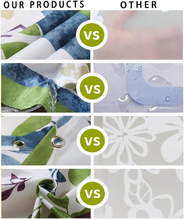 Red Vow Shower Curtain Sets for Bathroom-Valentine's Day You are Loved Stripes,Waterproof Polyester Fabric Decorative Bath Curtain with Hooks for Bathroom-Bathtubs 48x72IN