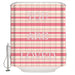 Red Vow Shower Curtain Sets for Bathroom-Valentine's Day You are Loved Stripes,Waterproof Polyester Fabric Decorative Bath Curtain with Hooks for Bathroom-Bathtubs 54x78IN