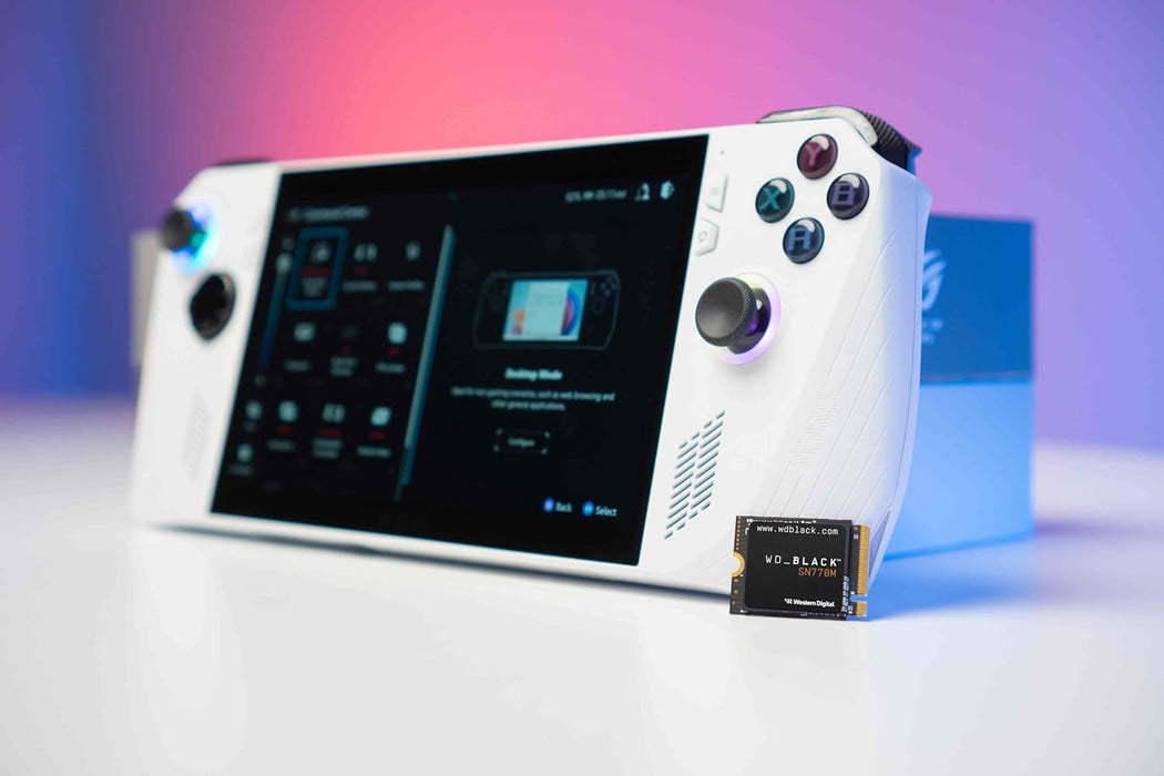 WD_Black 2TB SN770M M.2 2230 NVMe SSD for Handheld Gaming Devices and Compatible laptops. Speeds up to 5,150MB/s, TLC 3D NAND, Great for Asus ROG Ally, Steam Deck and Microsoft Surface