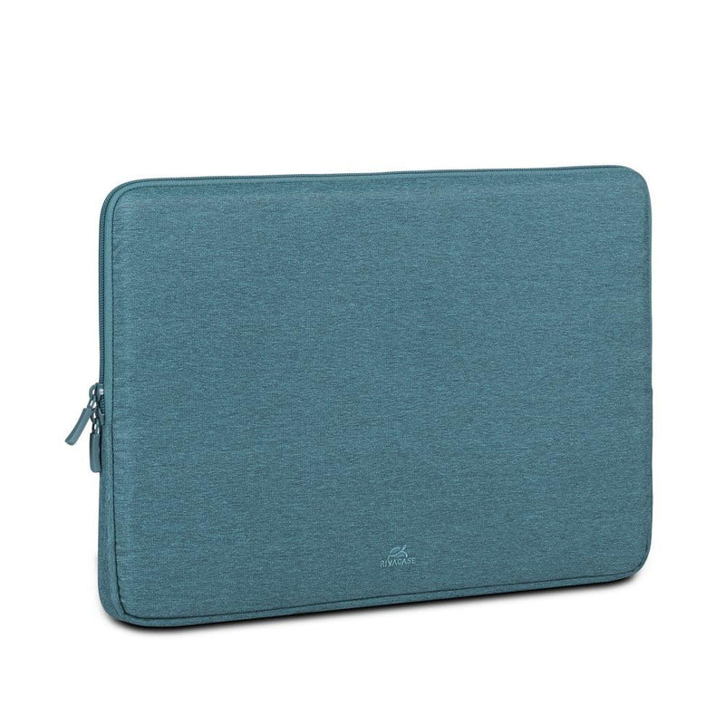 RIVACASE Laptop Sleeve 15.6 Inch - Notebook Case for Men and Women - Waterproof Case Fits MacBook 16 - Computer Bag for Work College Travel 15,6" Turquoise