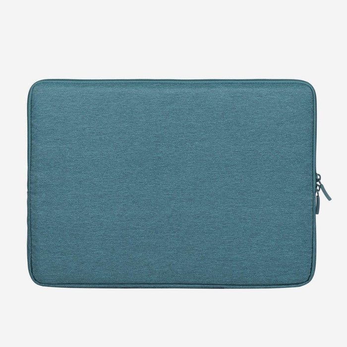 RIVACASE Laptop Sleeve 15.6 Inch - Notebook Case for Men and Women - Waterproof Case Fits MacBook 16 - Computer Bag for Work College Travel 15,6" Turquoise