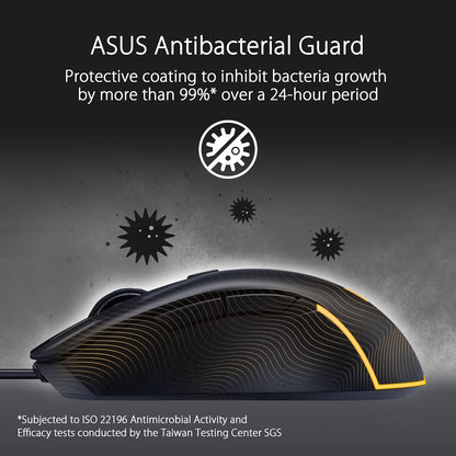 ASUS TUF Gaming M3 Gen II souris Droitier USB Type-C Optique 8000 DPI