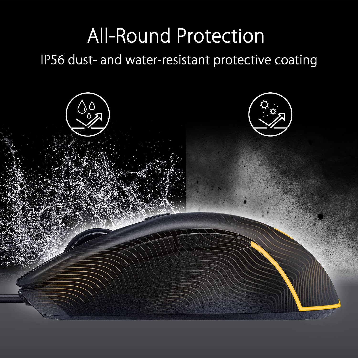 ASUS TUF Gaming M3 Gen II souris Droitier USB Type-C Optique 8000 DPI