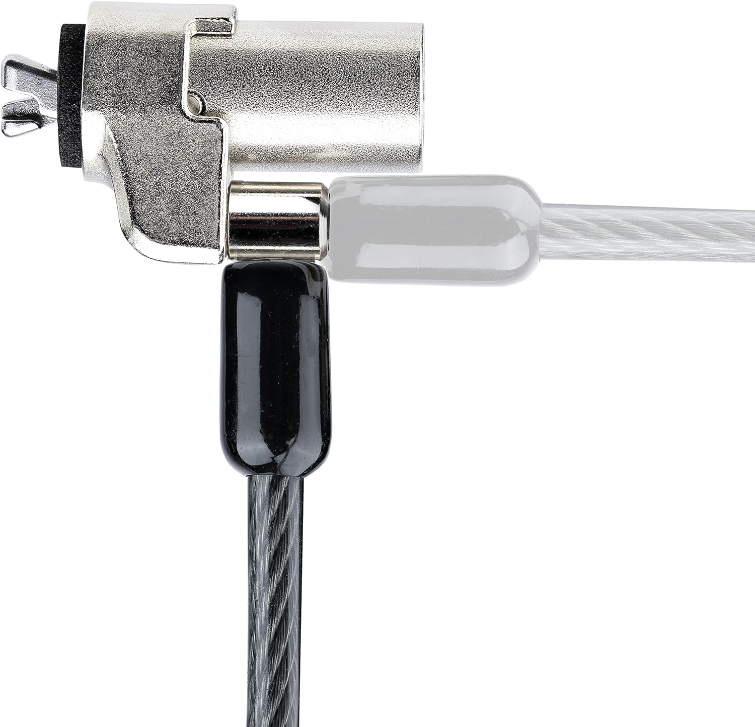 StarTech.com Laptop Cable Lock Compatible With Noble Wedge; 6Ft (2m), Anti-Theft Keyed Lock, Security Cable for Dell XPS/Latitude/2-in-1 Notebooks, Steel Cable Lock For Laptop (NBLWK-LAPTOP-LOCK