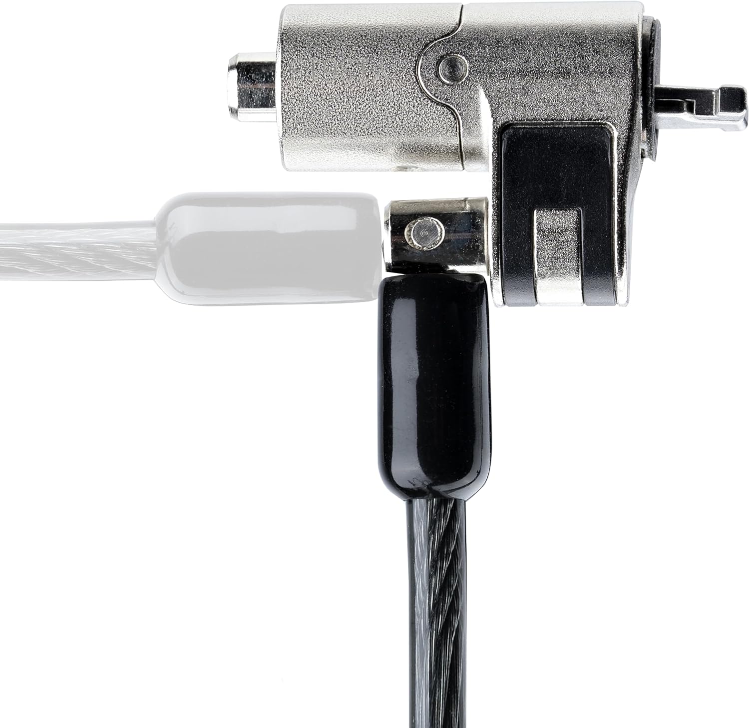StarTech.com Nano Laptop Cable Lock, 6ft (2m), Anti-Theft Keyed Lock, Security Cable Locks Nano Slot Notebooks, For EliteBook/2-1 Laptops, Steel Cable Lock For Laptop (NANOK-LAPTOP-LOCK