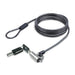 StarTech.com Nano Laptop Cable Lock, 6ft (2m), Anti-Theft Keyed Lock, Security Cable Locks Nano Slot Notebooks, For EliteBook/2-1 Laptops, Steel Cable Lock For Laptop (NANOK-LAPTOP-LOCK