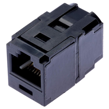 Panduit CC6X88BL - Conector (RJ45, Negro, ABS sintéticos, RoHS, 15,9 mm, 28,7 mm
