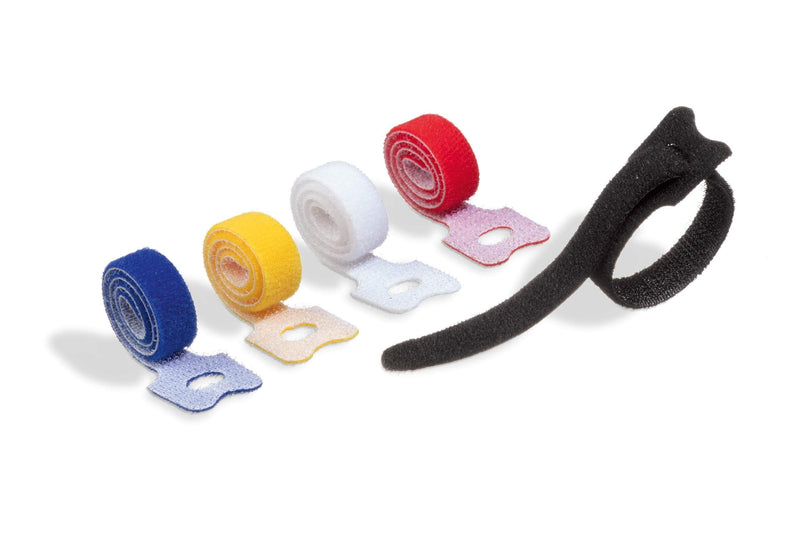 Durable CAVOLINE Cable Management Cable Ties | Reusable Self-Gripping Cable Ties for Sorting and Bundling Cables | Extreme Alternative to Plastic Cable Ties | Pack of 5 Cable Ties in