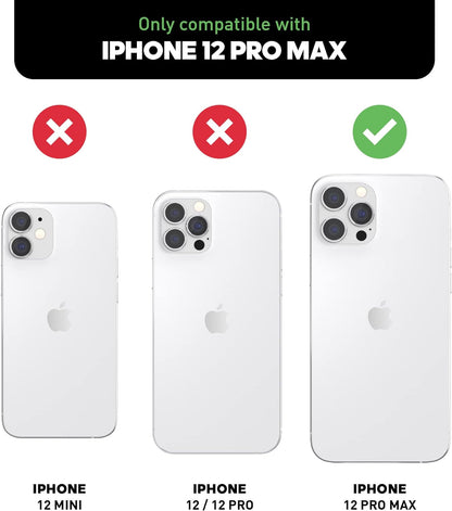 adidas Case Designed for iPhone 12 Pro Max 6.7, Drop Tested Cases, Shockproof Raised Edges, Original Snap Case Protective Cover, Blue