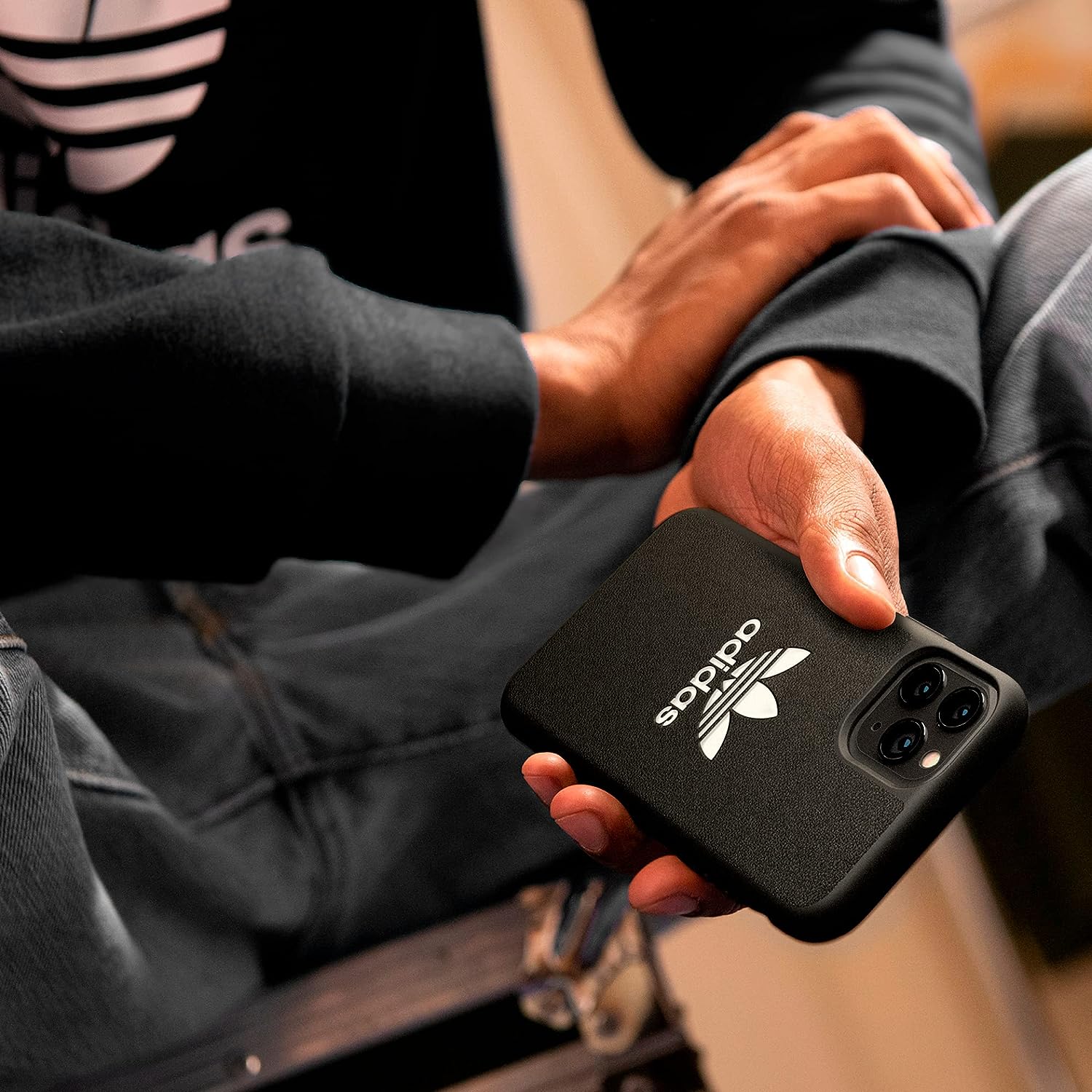 adidas Case Designed for iPhone 13 Pro 6.1, Drop Tested Cases, Shockproof Raised Edges, Original Protective Case