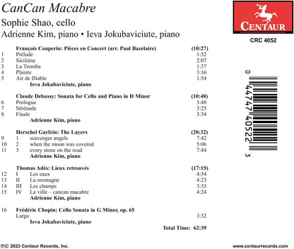 Ades, Chopin, Couperin, Debussy & Garfein: Cancan Macabre
