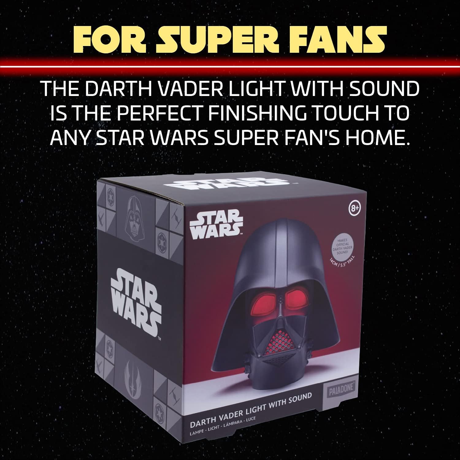 STAR WARS - Darth Vader - Light with sound