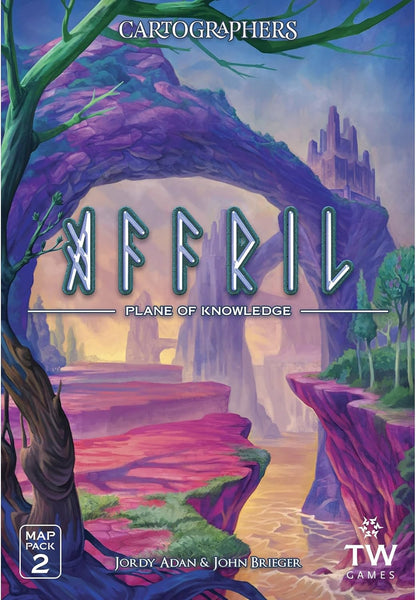 Thunderworks Games: Cartographers Map Pack Collection - Expansion Map Set Contains Nebblis, Affril & Undercity, Ages 10+, 1-75 Players, 30-45 Minutes
