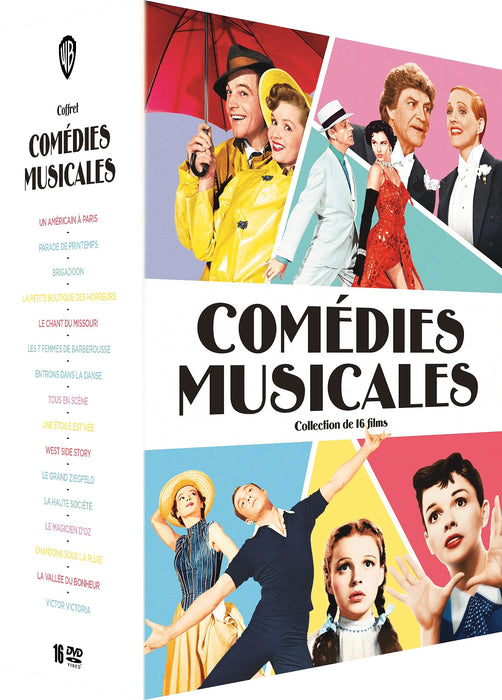 Comédies musicales - coffret 16 films