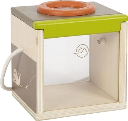 small foot Insect Box Discover Made of FSC 100%-Certified Wood, explorer's Toy for Kids, for Ages 3+ Years, 12437, White