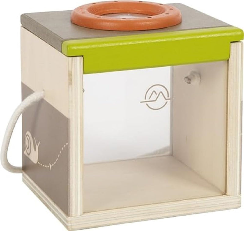 small foot Insect Box Discover Made of FSC 100%-Certified Wood, explorer's Toy for Kids, for Ages 3+ Years, 12437, White