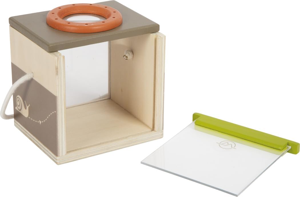 small foot Insect Box Discover Made of FSC 100%-Certified Wood, explorer's Toy for Kids, for Ages 3+ Years, 12437, White