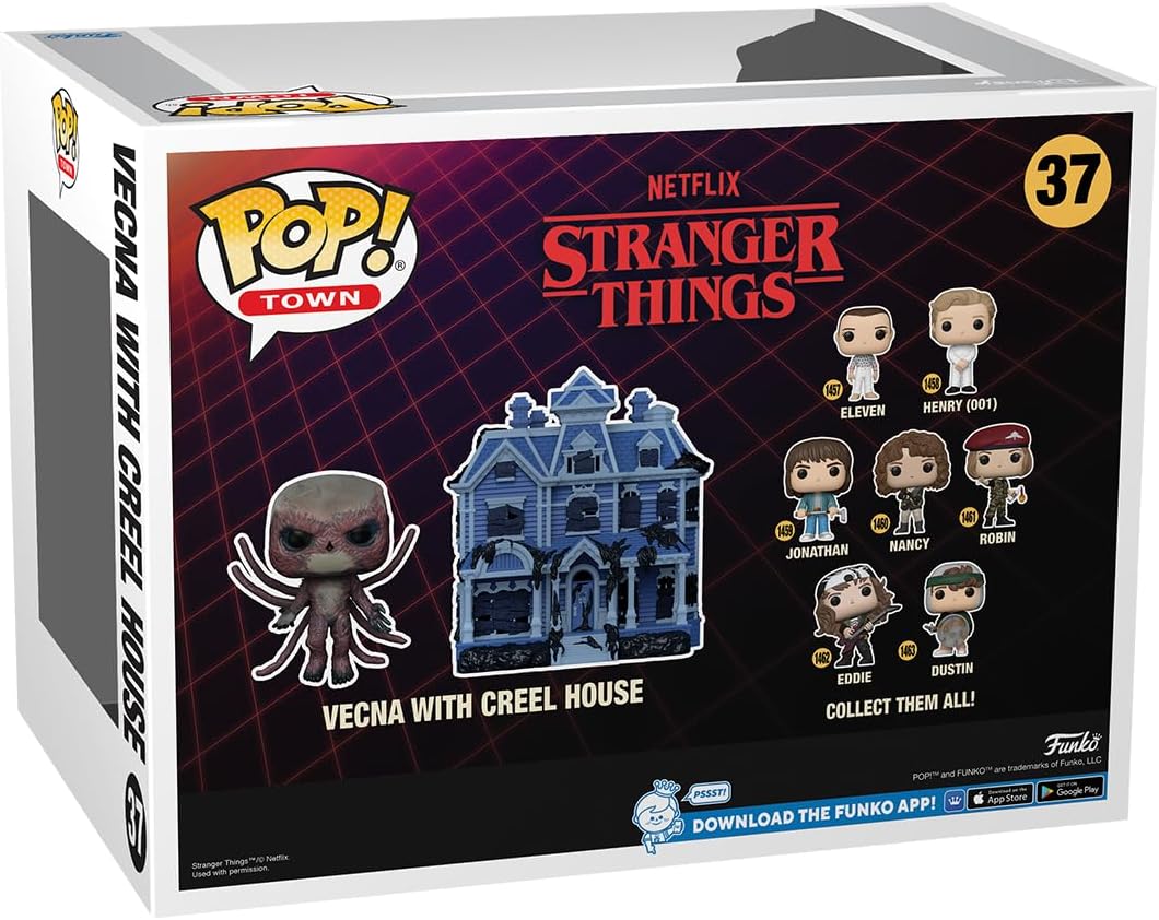 Funko POP! Town: Stranger Things - Creel House With Vecna - Collectable Vinyl Figure - Gift Idea - Official Merchandise - Toys for Kids & Adults - TV Fans - Model Figure for Collectors and Display