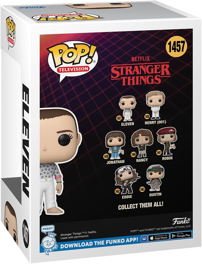 Funko POP! TV: Stranger Things - Finale Eleven - 1/6 Odds for Rare Chase Variant - Collectable Vinyl Figure - Gift Idea - Official Merchandise - Toys for Kids & Adults - TV Fans