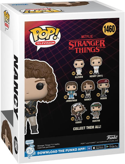 Funko POP! TV: Stranger Things - Hunter Nancy Wheeler With Shotgun - Collectable Vinyl Figure - Gift Idea - Official Merchandise - Toys for Kids & Adults - TV Fans - Model Figure for Collectors
