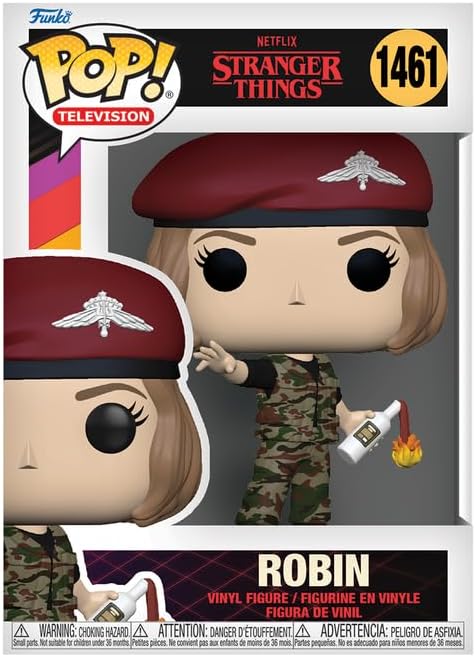 Funko POP! TV: Stranger Things - Hunter Robin With Cocktail - Collectable Vinyl Figure - Gift Idea - Official Merchandise - Toys for Kids & Adults - TV Fans - Model Figure for Collectors and Display