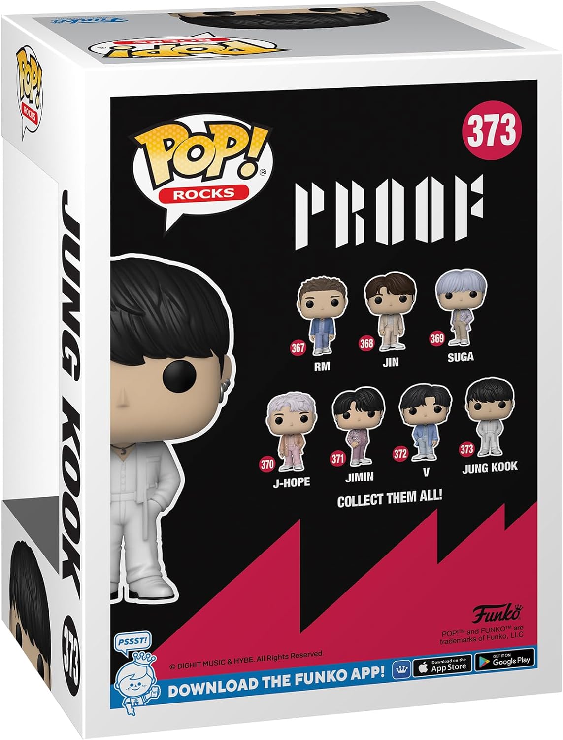 Funko POP! Rocks: BTS - Jungkook - Jung Kook - Collectable Vinyl Figure - Gift Idea - Official Merchandise - Toys for Kids & Adults - Music Fans - Model Figure for Collectors and Display