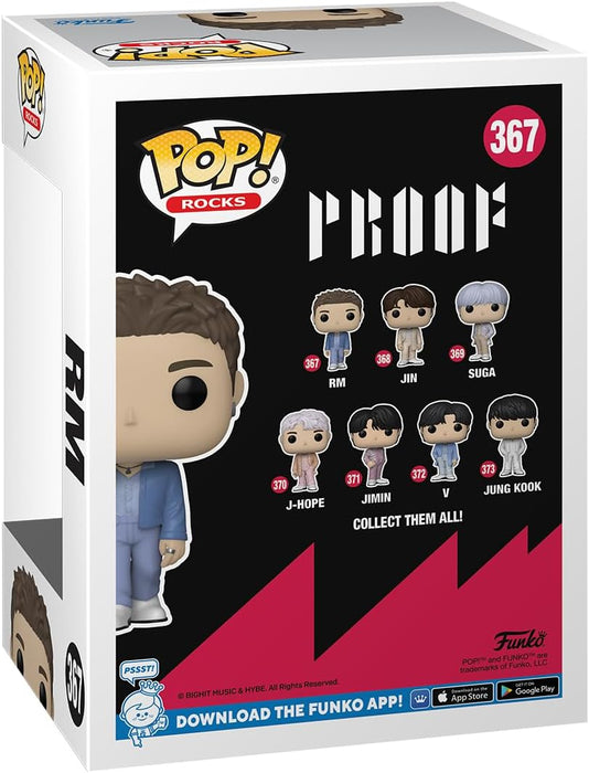 Funko POP! Rocks: BTS - RM - Collectable Vinyl Figure - Gift Idea - Official Merchandise - Toys for Kids & Adults - Music Fans - Model Figure for Collectors and Display
