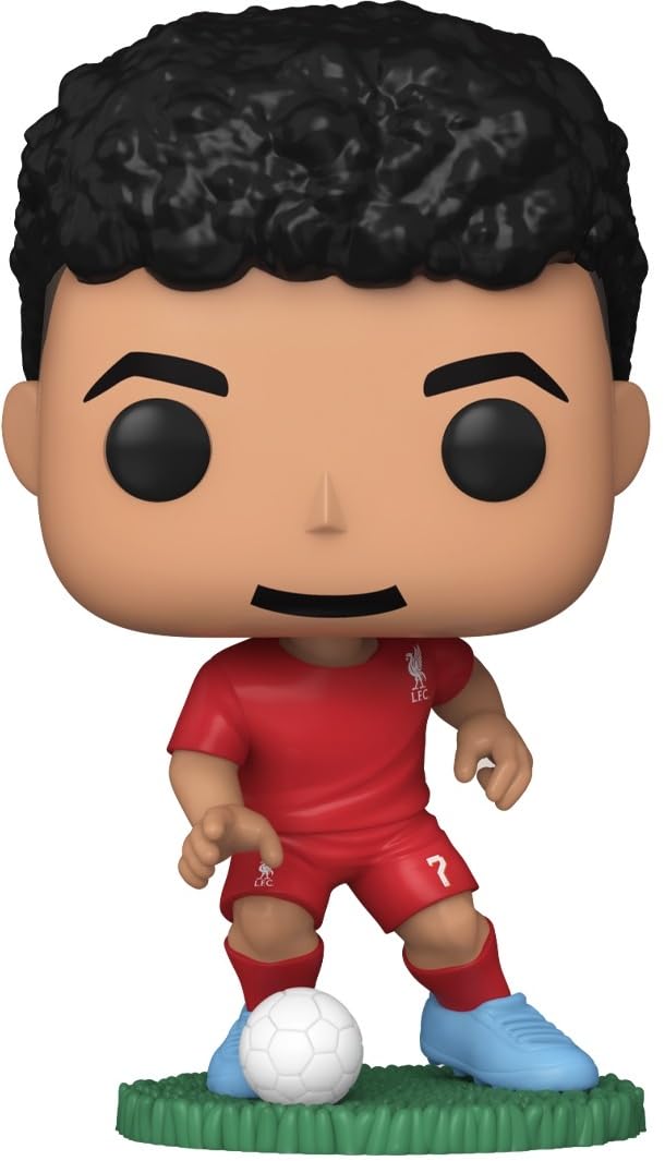 Funko POP! Soccer: Liverpool FC - Luis Diaz - Collectable Vinyl Figure - Gift Idea - Official Merchandise - Toys for Kids & Adults - Sports Fans - Model Figure for Collectors and Display