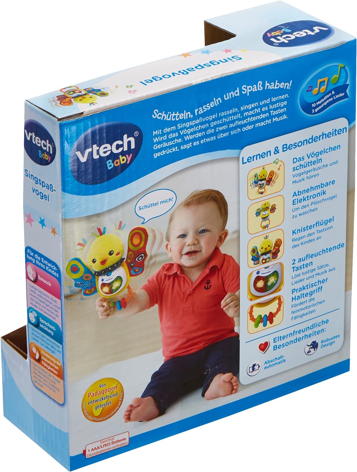 Vtech Baby 80-185304 Singing Fun Bird Multi-Coloured