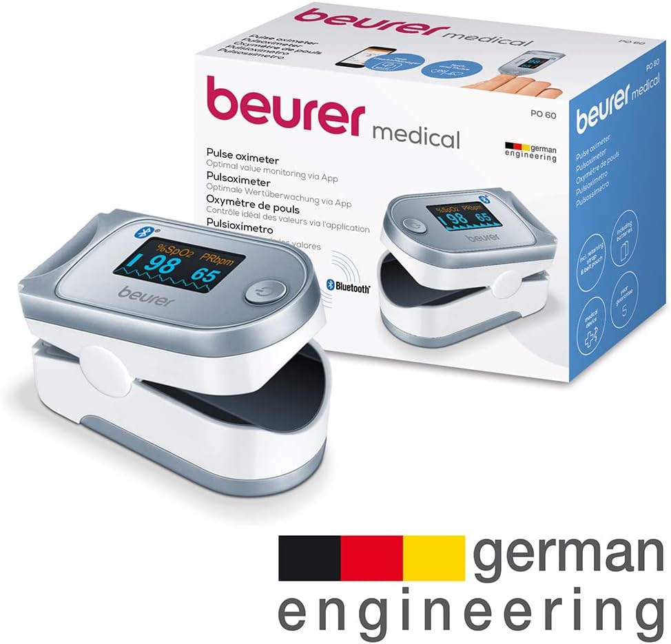 Beurer - Pulse Oximeter Po 60 - 5 Years Warranty