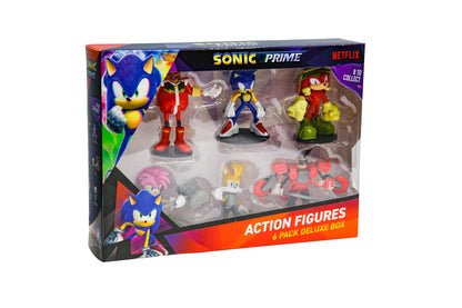 AMO TOYS SONIC - Articulated Action Figure 6 pack S1 Asst. (6070SON