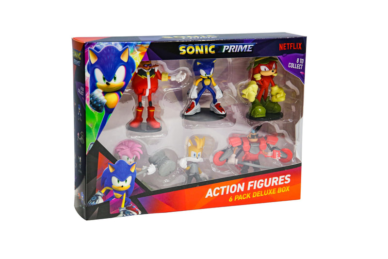 AMO TOYS SONIC - Articulated Action Figure 6 pack S1 Asst. (6070SON