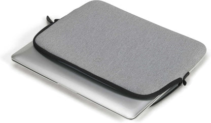DICOTA Skin URBAN 16 Laptop Case - extra protection from dust and scratches, made from stretchy neoprene, 16 inches, grey